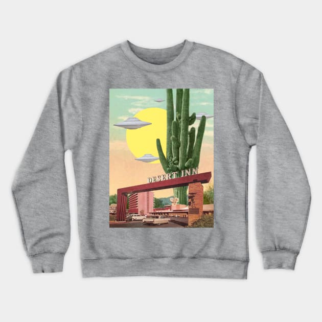 Desert Inn Crewneck Sweatshirt by MsGonzalez